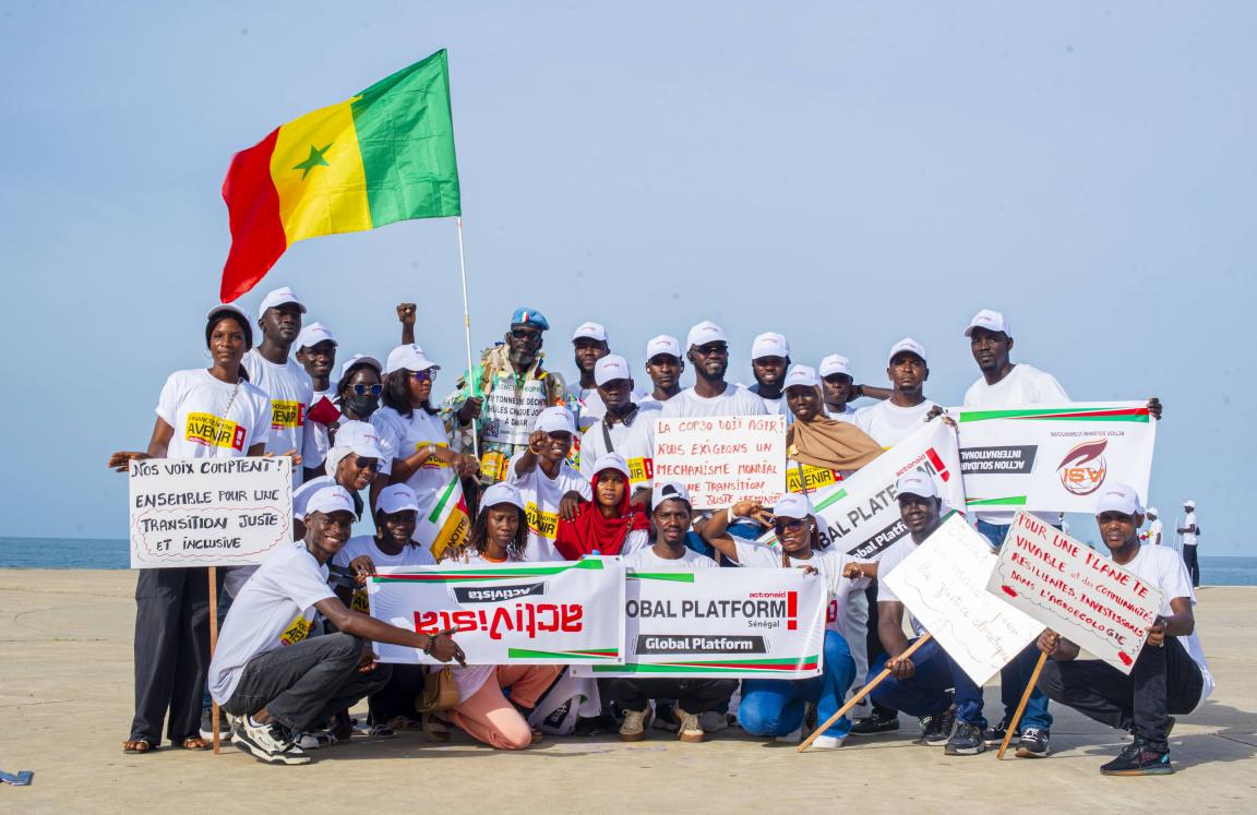 Marche verte ActionAid Sénégal 