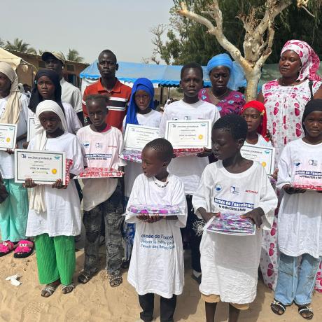 Le CADD et ActionAid Sénégal en action pour promouvoir l’excellence scolaire dans la région de Fatick