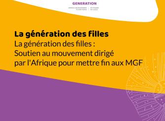 Aperçu du guide du facilitateur du club de jeunes filles 